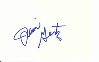 Jami Gertz autograph