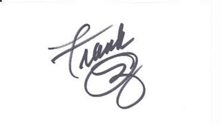 Frank Oz autograph