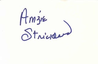Amzie Strickland autograph