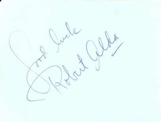 Robert Alda autograph