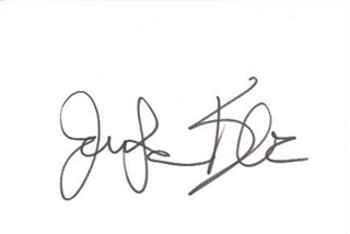 Jennifer Blanc autograph