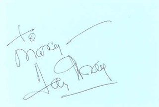 Fay Wray autograph