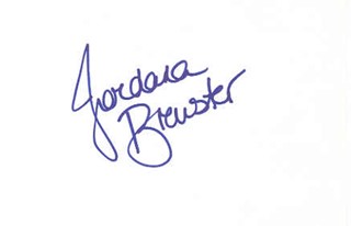 Jordana Brewster autograph
