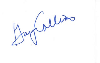 Gary Collins autograph