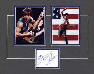Bruce Springsteen autograph