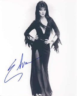 Elvira autograph