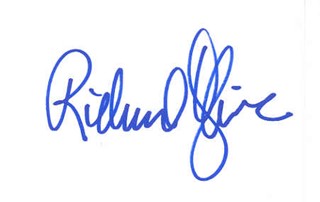 Richard Kline autograph