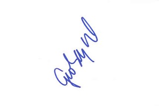 George Segal autograph
