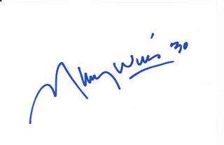 Maury Wills autograph