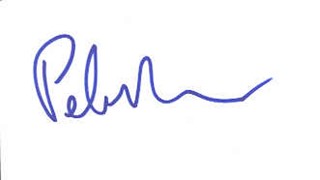 Peter Asher autograph