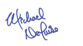 Michael DeLuise autograph