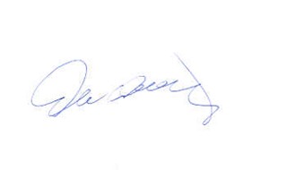 Alan Dershowitz autograph