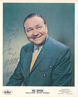 Tex Ritter autograph