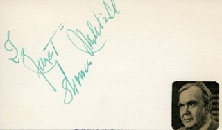 Thomas Mitchell autograph
