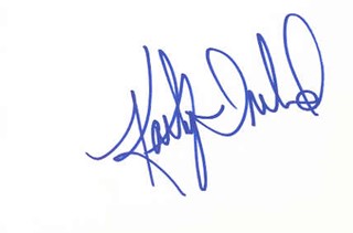 Kathy Ireland autograph