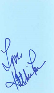 Kathie Lee Gifford autograph