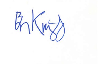 Ben Kingsley autograph