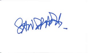 Sandra Oh autograph
