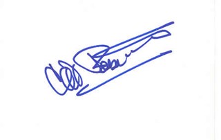 Cliff Robertson autograph