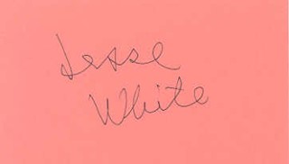 Jesse White autograph
