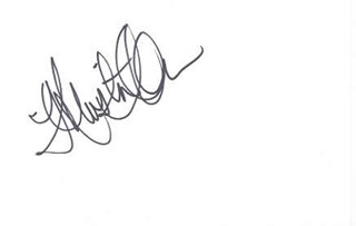 Krista Allen autograph
