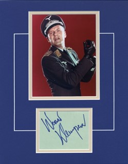 Werner Klemperer autograph