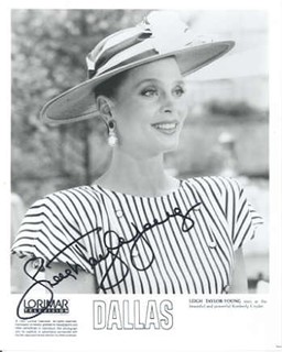 Leigh Taylor-Young autograph