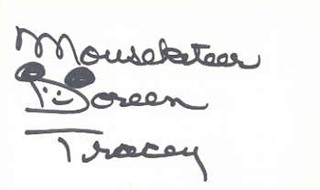 Doreen Tracey autograph