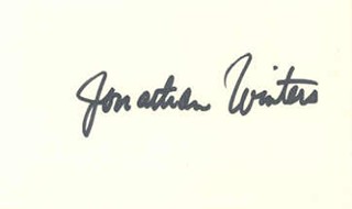 Jonathan Winters autograph