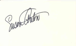 Susan Anton autograph