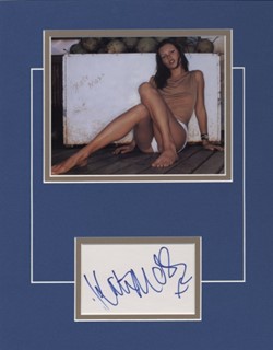 Kate Moss autograph