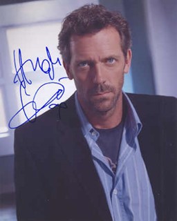 Hugh Laurie autograph