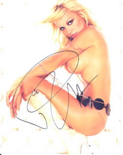 Pamela Anderson autograph