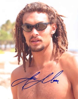 Jason Mamoa autograph