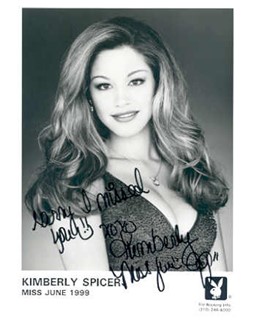 Kimberly Spicer autograph