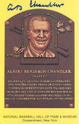 A.B. Chandler autograph