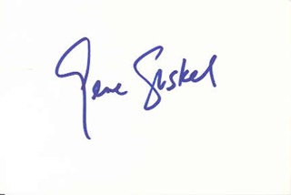 Gene Siskel autograph