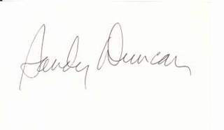 Sandy Duncan autograph