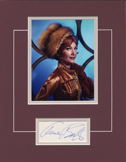 Anne Baxter autograph