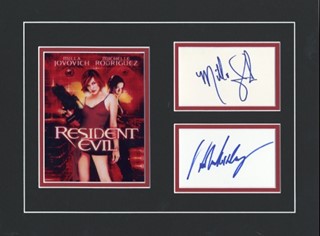 Resident Evil autograph