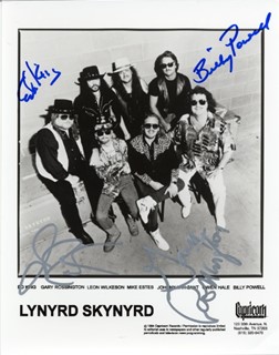 Lynyrd Skynyrd autograph