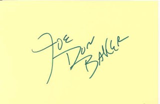 Joe Don Baker autograph