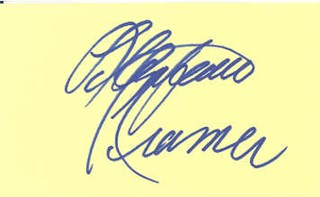 Stepfanie Kramer autograph