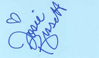 Josie Bissett autograph