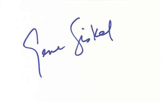 Gene Siskel autograph