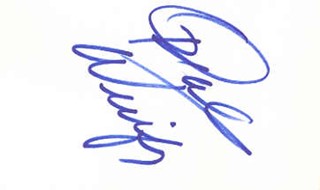 Oprah Winfrey autograph