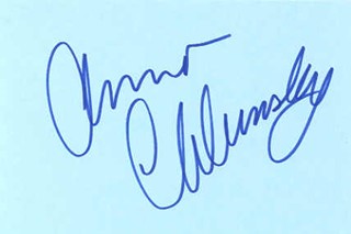 Anna Chlumsky autograph