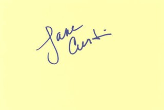 Jane Curtin autograph