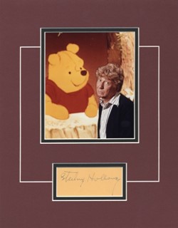 Sterling Holloway autograph