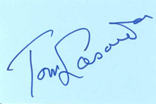 Tom Lasorda autograph